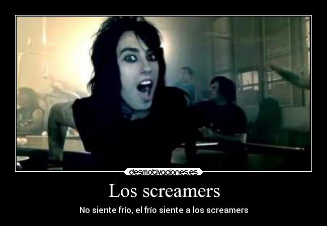 Los screamers - No siente frío, el frío siente a los screamers