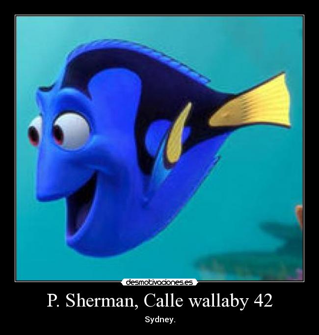 P. Sherman, Calle wallaby 42 -