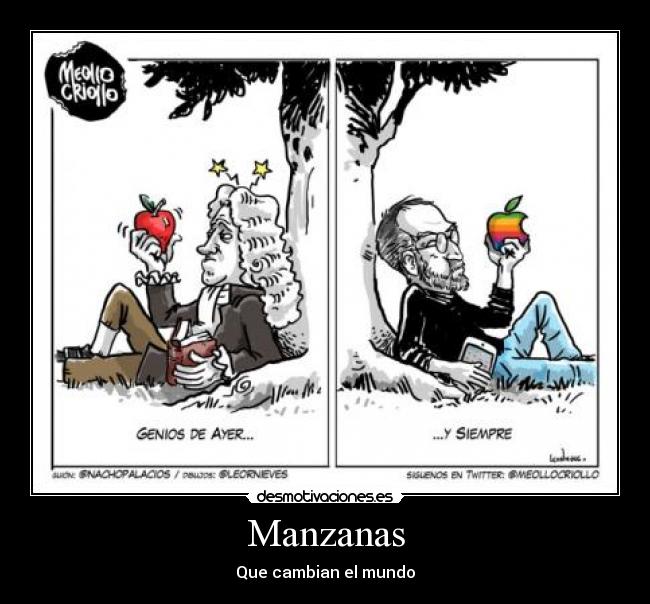 Manzanas - Que cambian el mundo