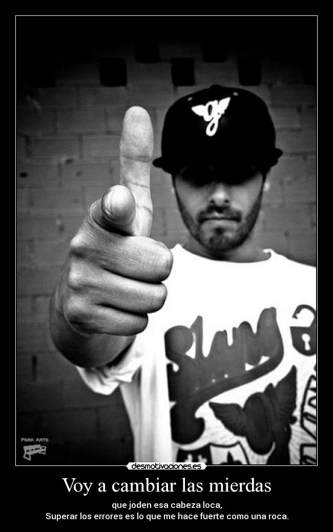 Voy a cambiar las mierdas - 