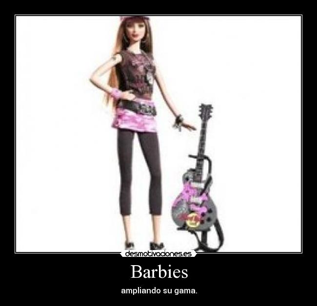 Barbies - ampliando su gama.