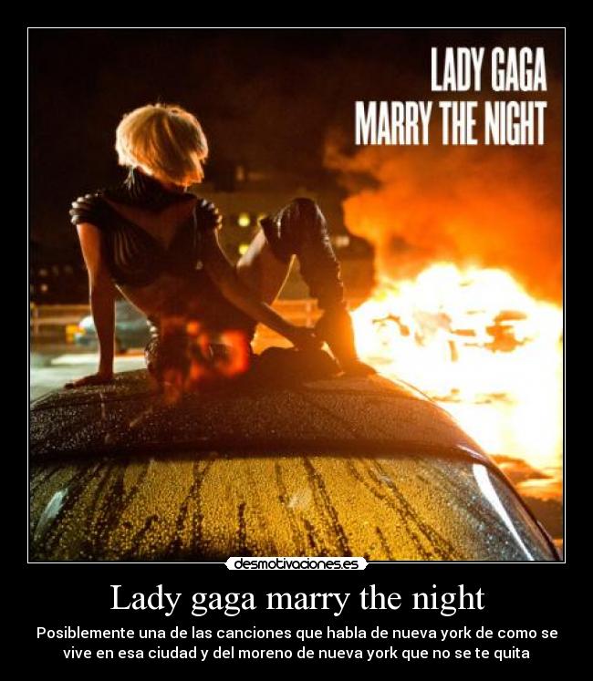 Lady gaga marry the night - 