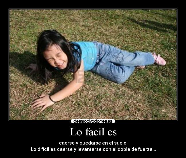 Lo facil es - 