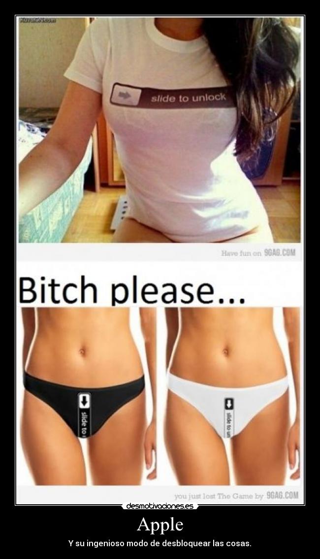 Apple - Y su ingenioso modo de desbloquear las cosas.