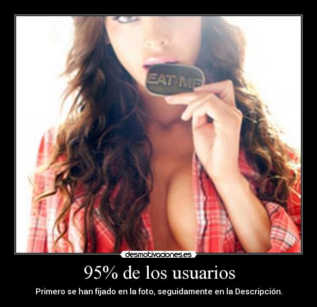 95% de los usuarios -