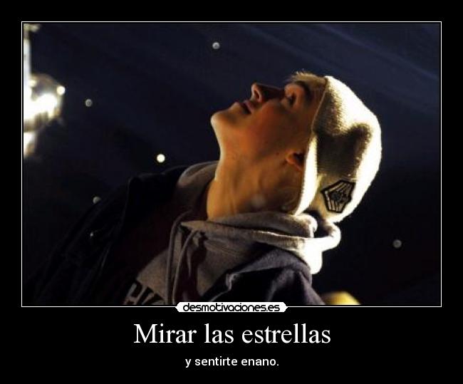 Mirar las estrellas -