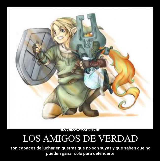 LOS AMIGOS DE VERDAD -