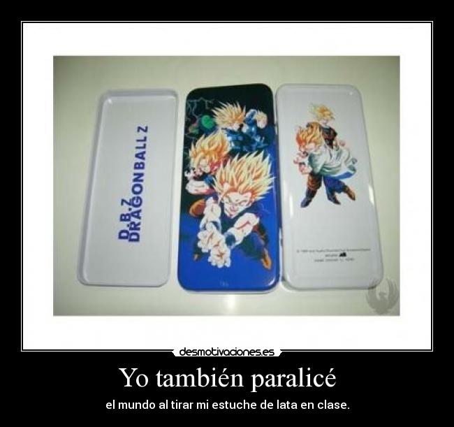 Yo también paralicé -