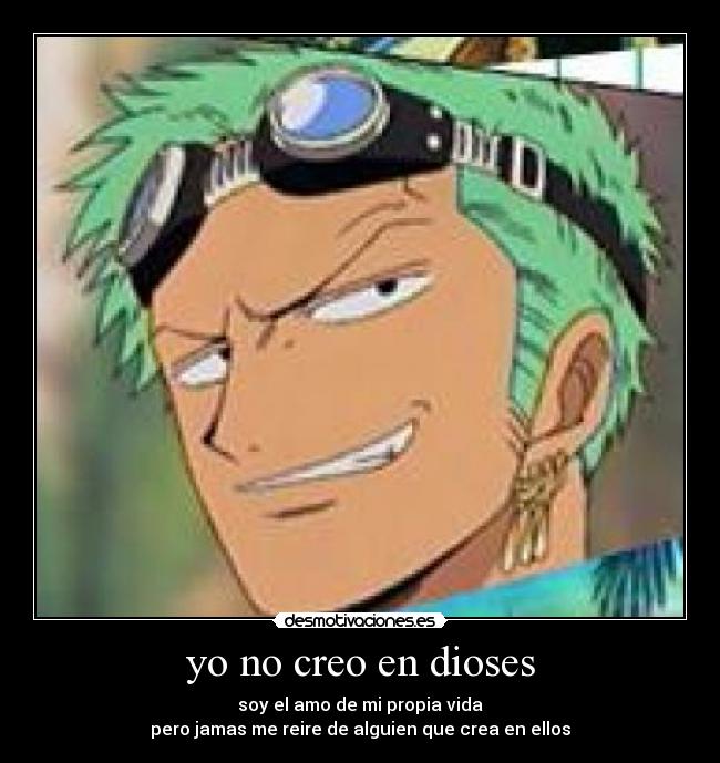 yo no creo en dioses -