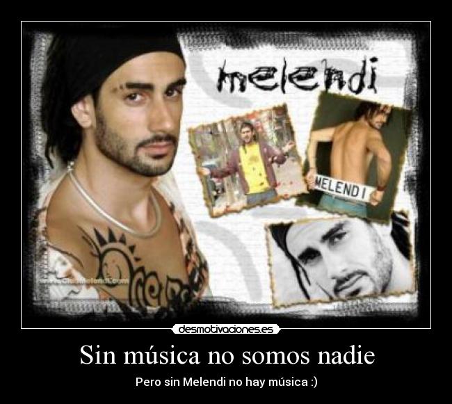 Sin música no somos nadie -