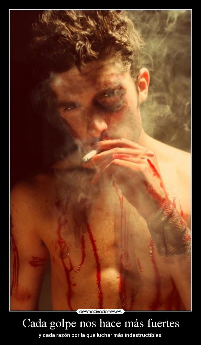 carteles indestructible desmotivaciones