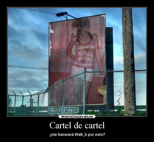 Cartel de cartel - 