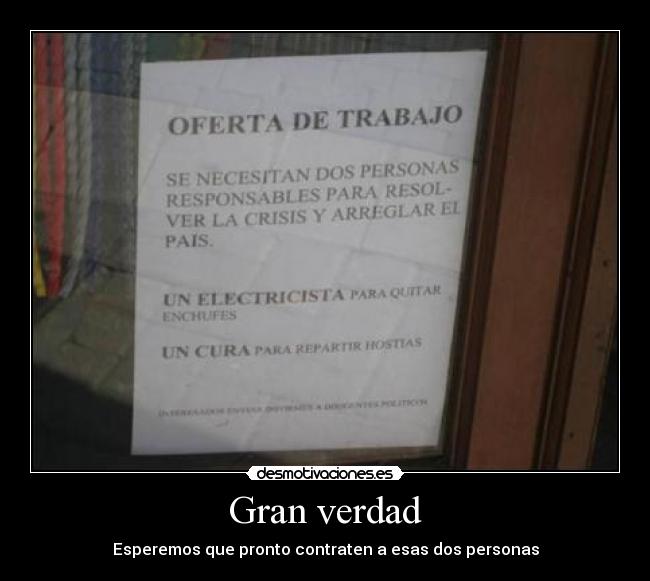 Gran verdad - 