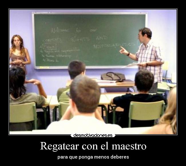 Regatear con el maestro - 