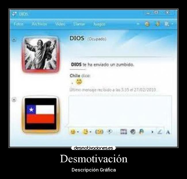 Desmotivación - Descripción Gráfica