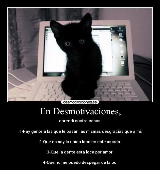 En Desmotivaciones, -
