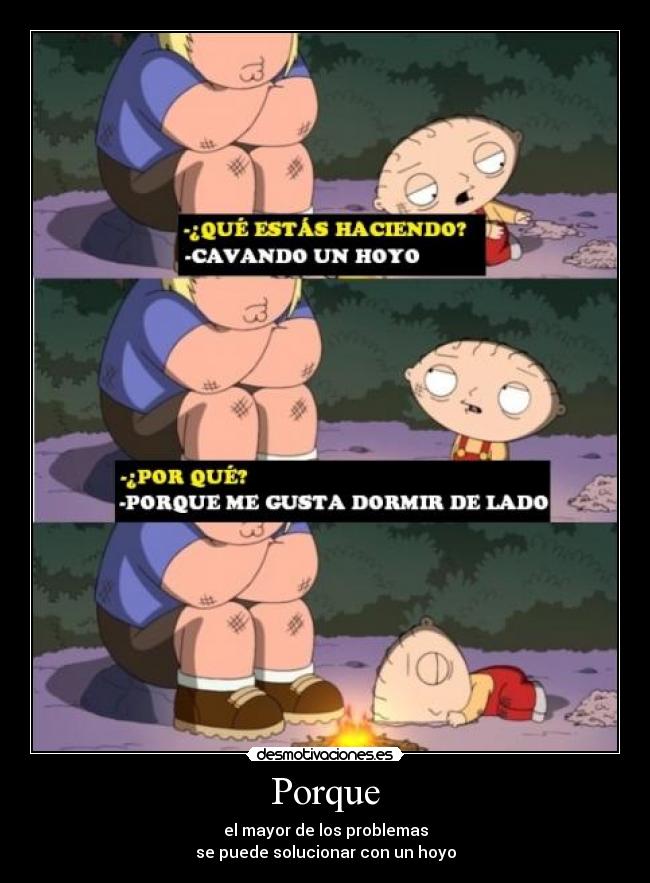 carteles porque stewie tiene cabeza como melon normalman tiene nomal refiero cabeza juas jua desmotivaciones