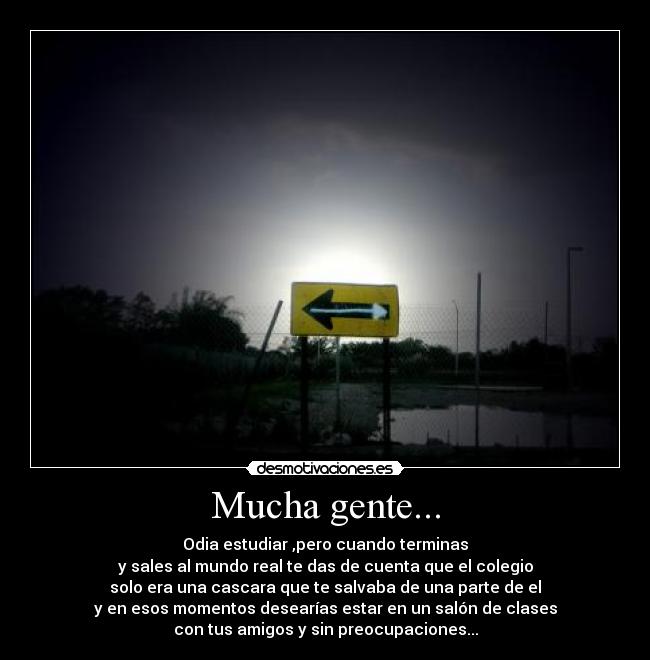 Mucha gente... - 