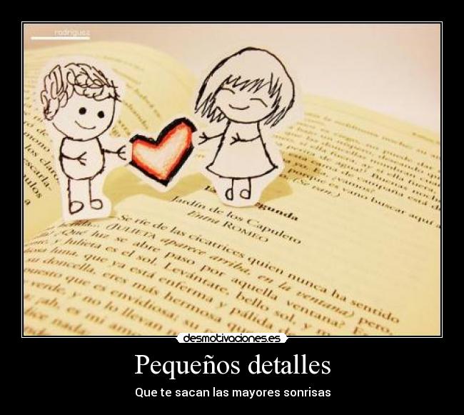 Pequeños detalles - 