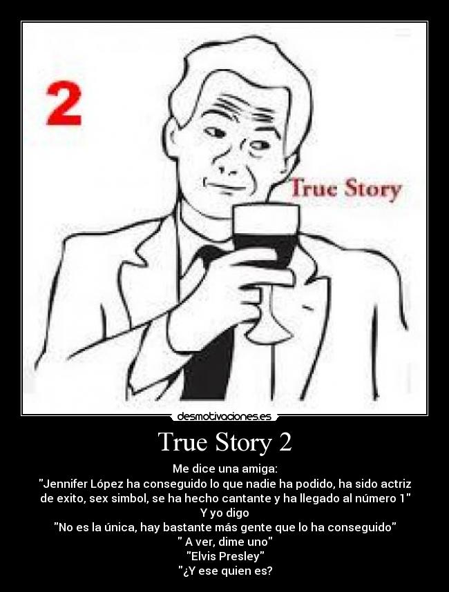 carteles elvis presley chaponziot true story desmotivaciones