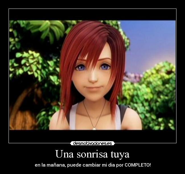 carteles sonrisa kingdom hearts desmotivaciones desmotivaciones