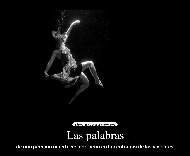 Las palabras -