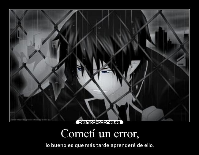 carteles exorcist rin anonimics desmotivaciones