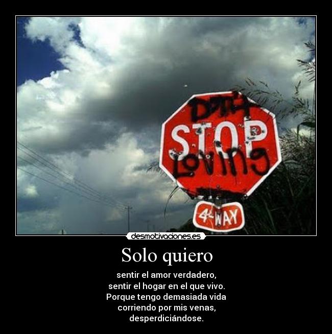 Solo quiero - 