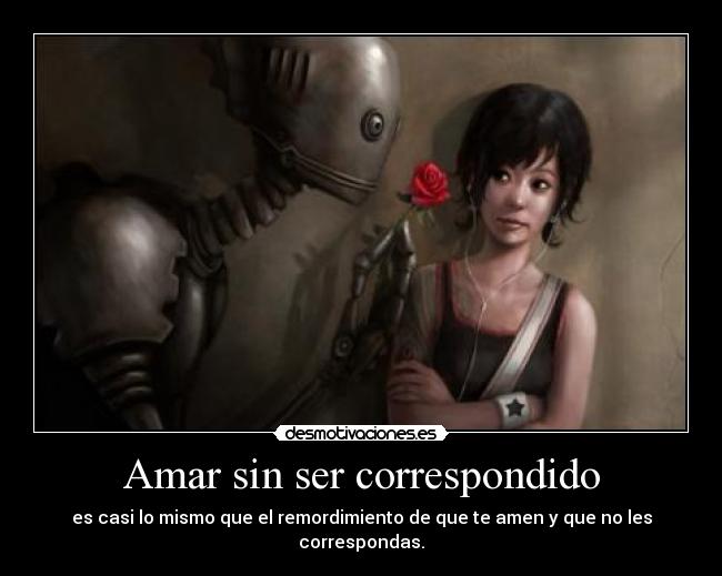 Amar sin ser correspondido - 