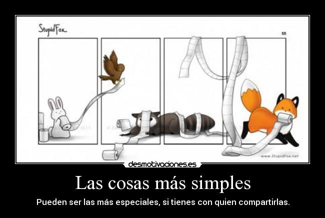 Las cosas más simples - 