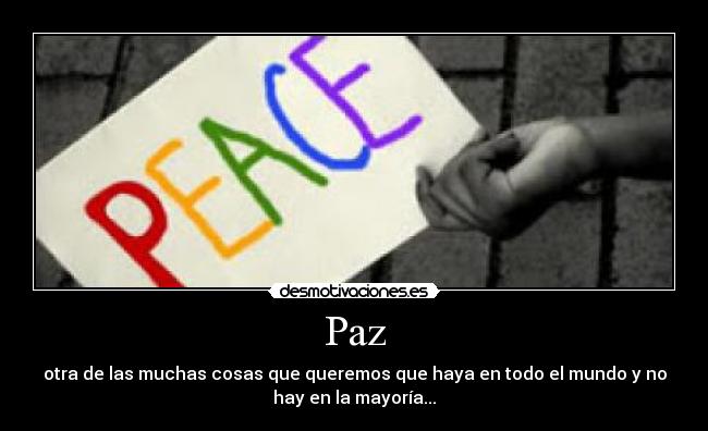 Paz -