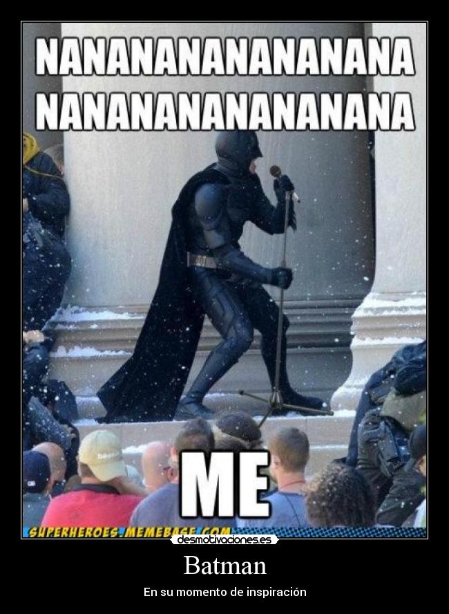 Batman - En su momento de inspiración