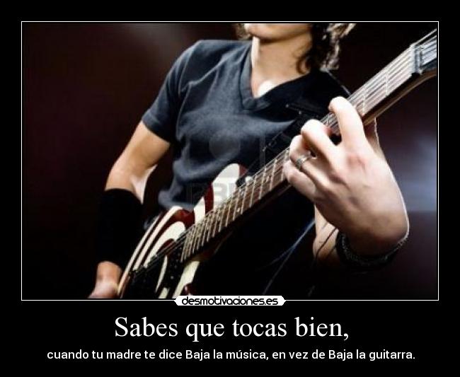 carteles musica guitarra rock metal desmotivaciones