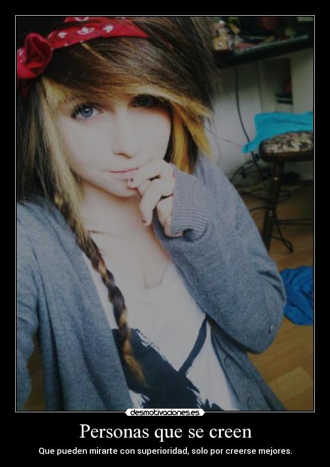 Personas que se creen - 