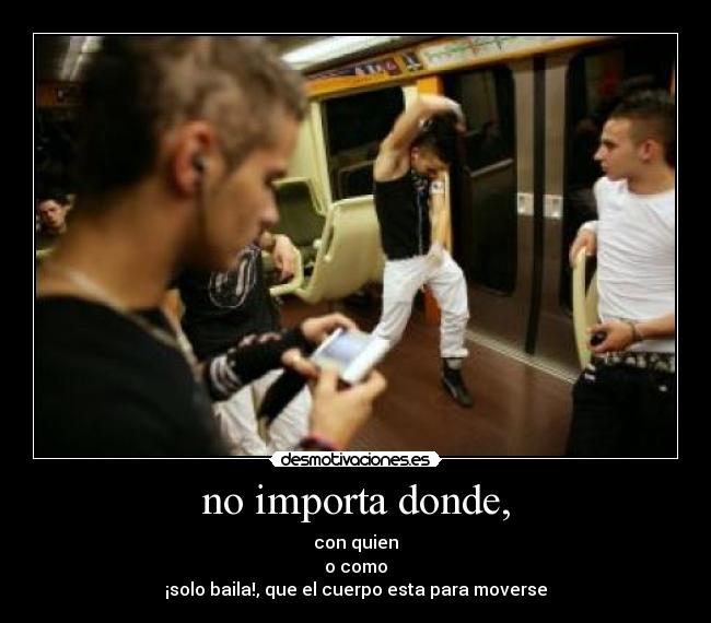 no importa donde, - 