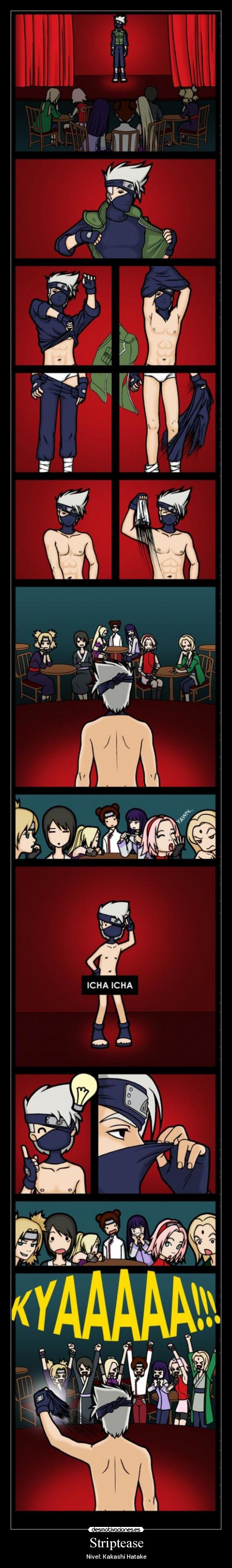 Striptease - Nivel: Kakashi Hatake