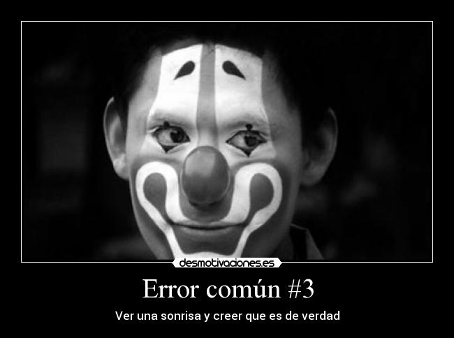 Error común #3 - 