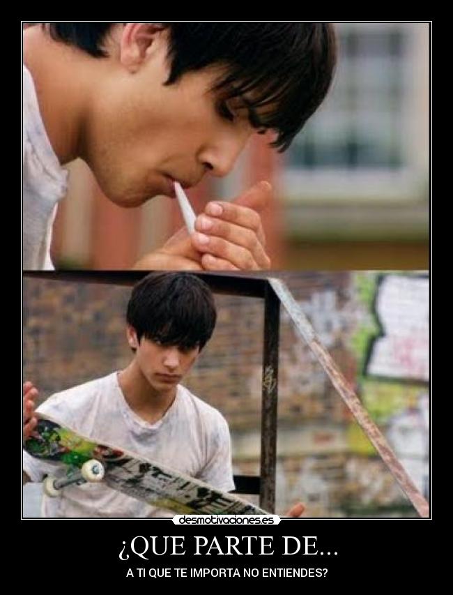 ¿QUE PARTE DE... - 