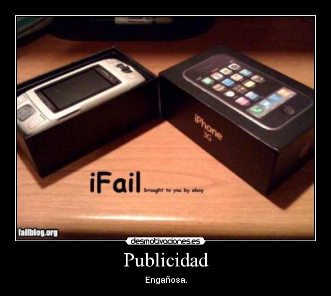 Publicidad - Engañosa.