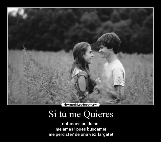 Si tú me Quieres - 