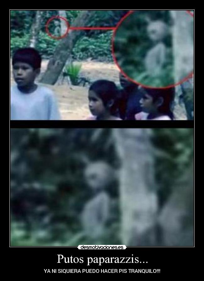 Putos paparazzis... - YA NI SIQUIERA PUEDO HACER PIS TRANQUILO!!!