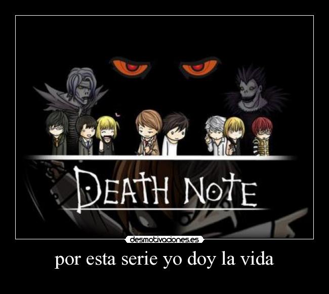 por esta serie yo doy la vida - 