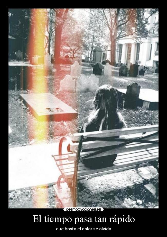 El tiempo pasa tan rápido -