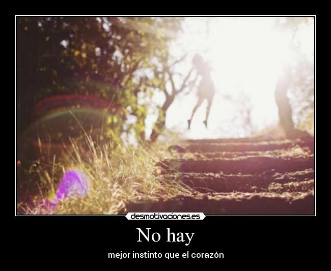 No hay -