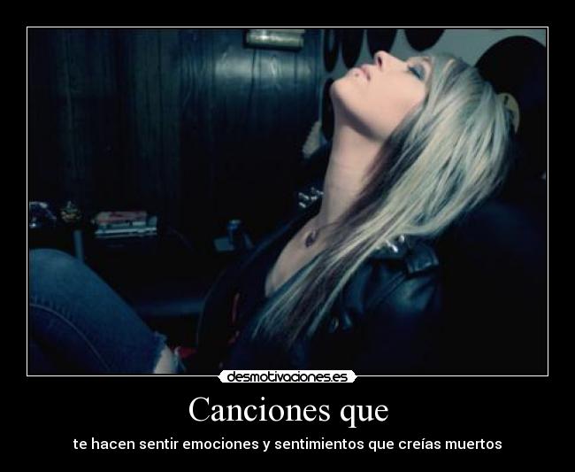 Canciones que - 