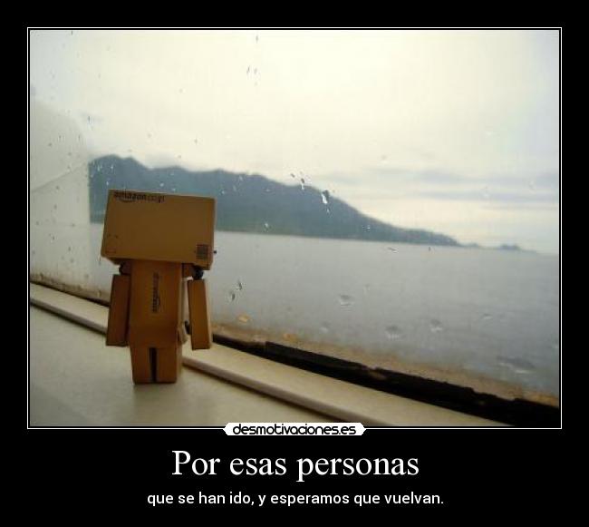 Por esas personas - 