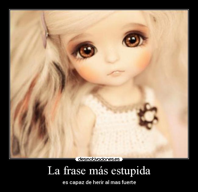 La frase más estupida - 