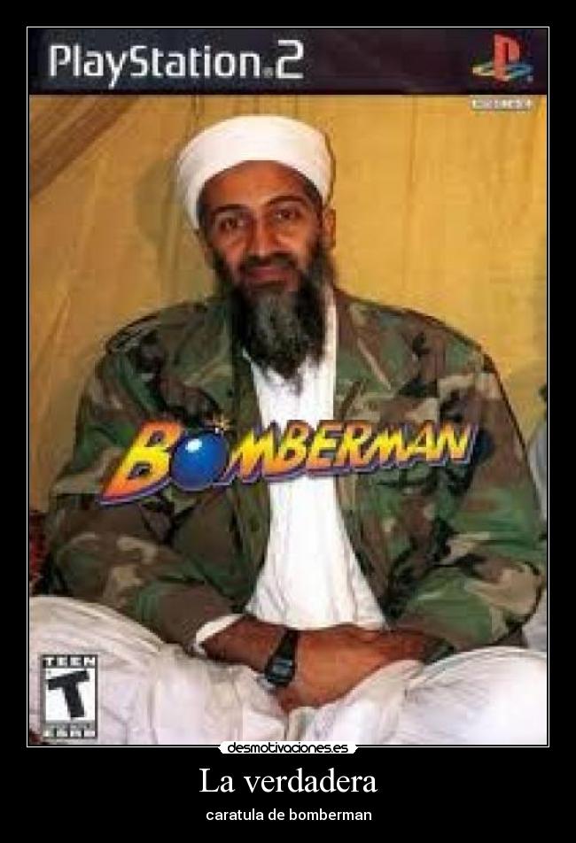La verdadera - caratula de bomberman