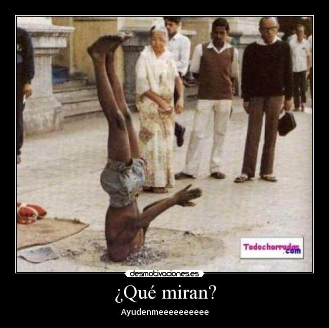 ¿Qué miran? - 