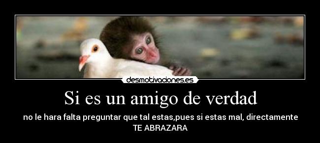 Si es un amigo de verdad - 